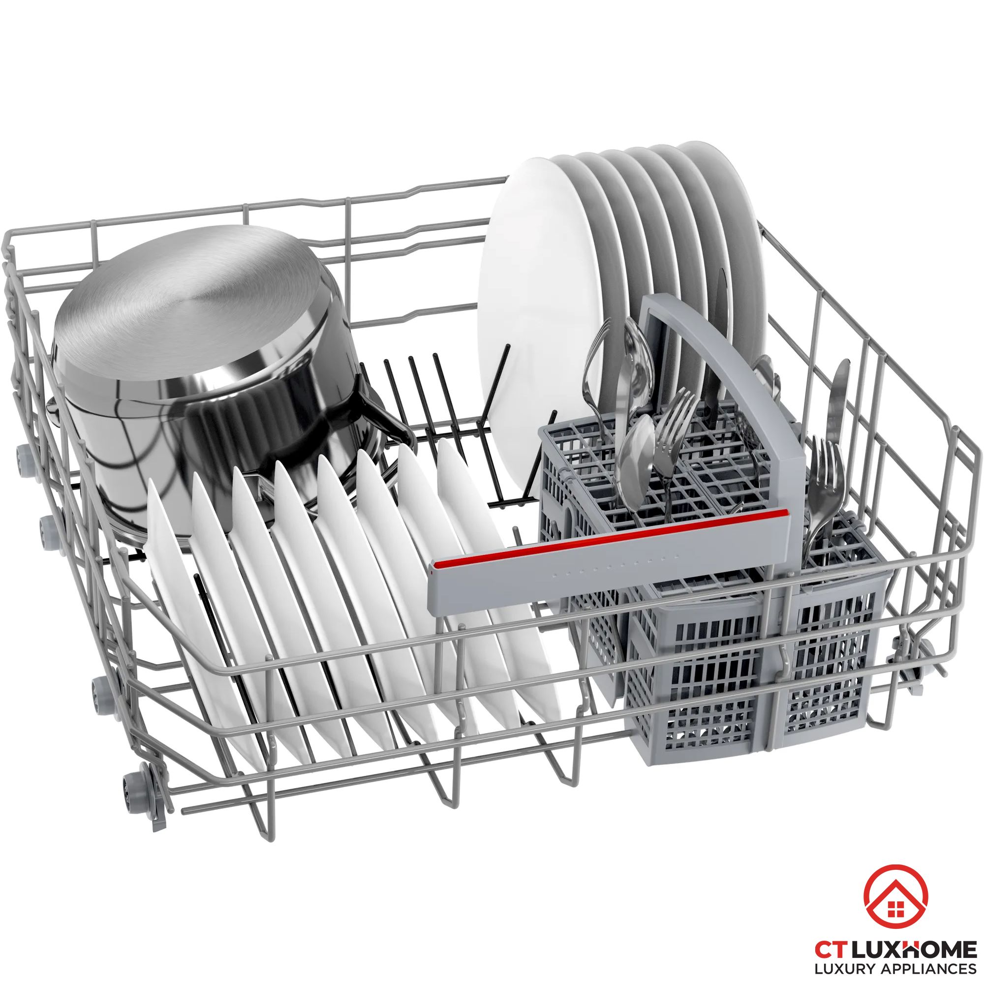 MÁY RỬA BÁT ĐỘC LẬP BOSCH SMS4EBW00D SERIE 4 13 BỘ
