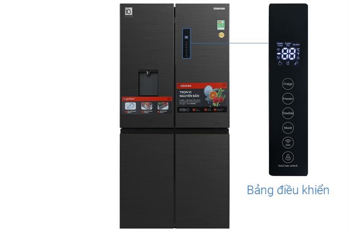 Tủ lạnh Toshiba Inverter 471 lít Multi Door GR-RF606WI-PMV(60)-AG