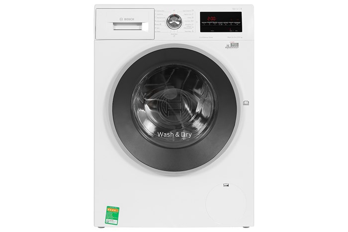 Máy giặt Bosch tích hợp sấy, giặt 9 kg - sấy 6 kg WNA14400SG