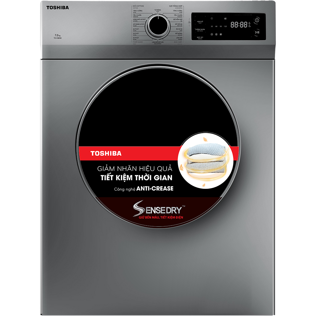 Máy sấy thông hơi 7 kg Toshiba TD-H80SEV(SK)