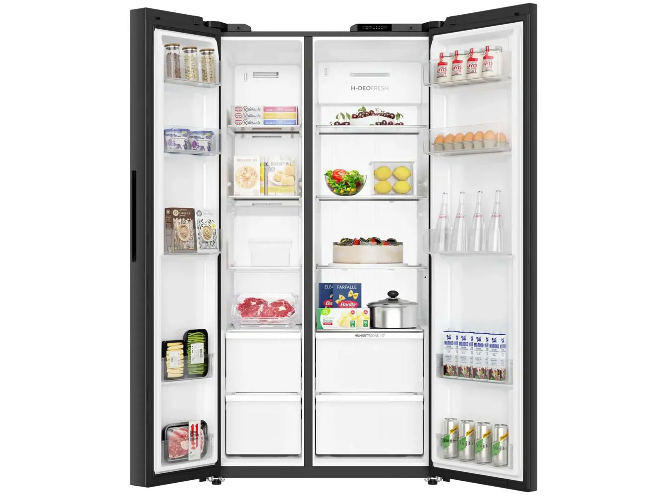 Tủ lạnh Aqua Inverter AQR-S633XA(SL)