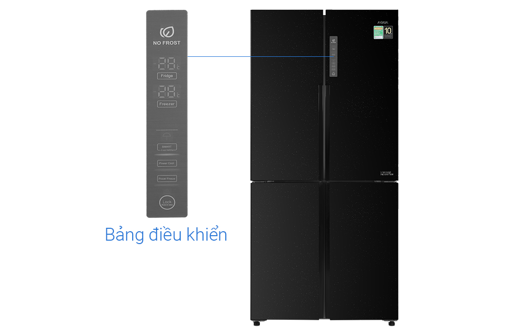 Tủ lạnh Aqua Inverter 456 lít AQR-M525XA (FB)