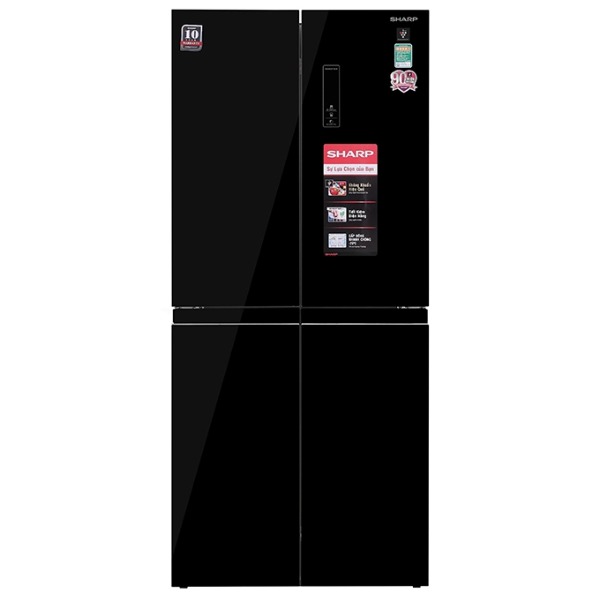 Tủ lạnh Sharp Inverter 401 lít SJ-FXP480VG-BK