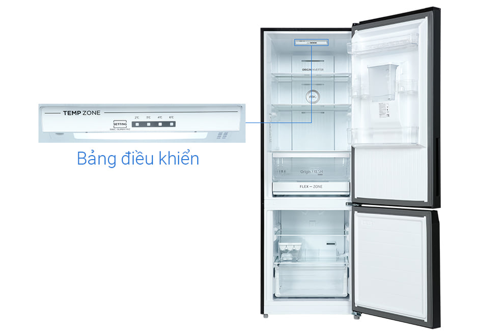 Tủ lạnh Toshiba Inverter 321 lít GR-RB405WEA-PMV(06)-MG