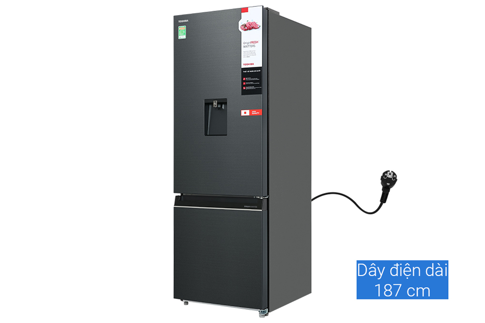 Tủ lạnh Toshiba Inverter 321 lít GR-RB405WEA-PMV(06)-MG
