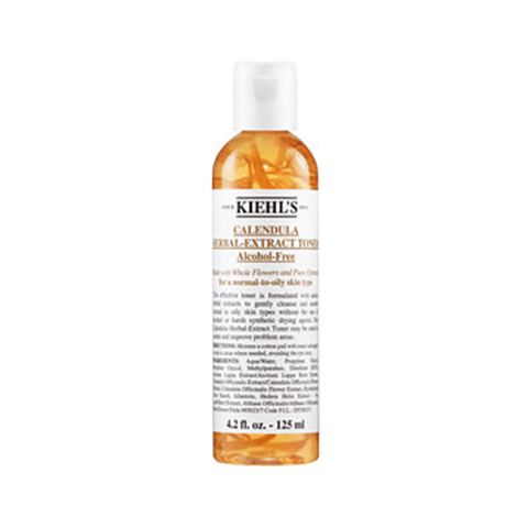 Nước cân bằng Kiehls hoa cúc làm dịu da 125ml Calendula Herbal Extract Alcohol-Free Toner