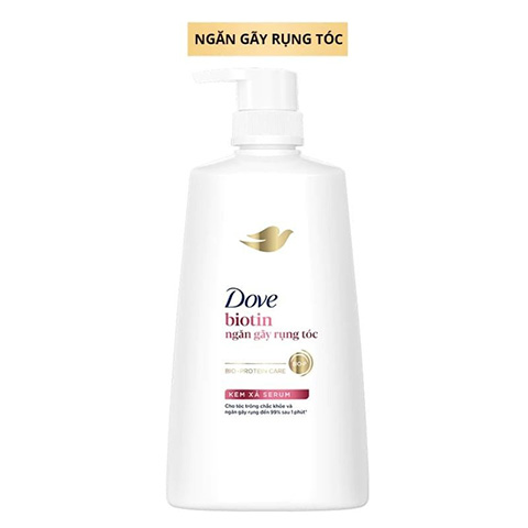 Kem xả Dove hỗ trợ phục hồi tóc ngăn gãy rụng