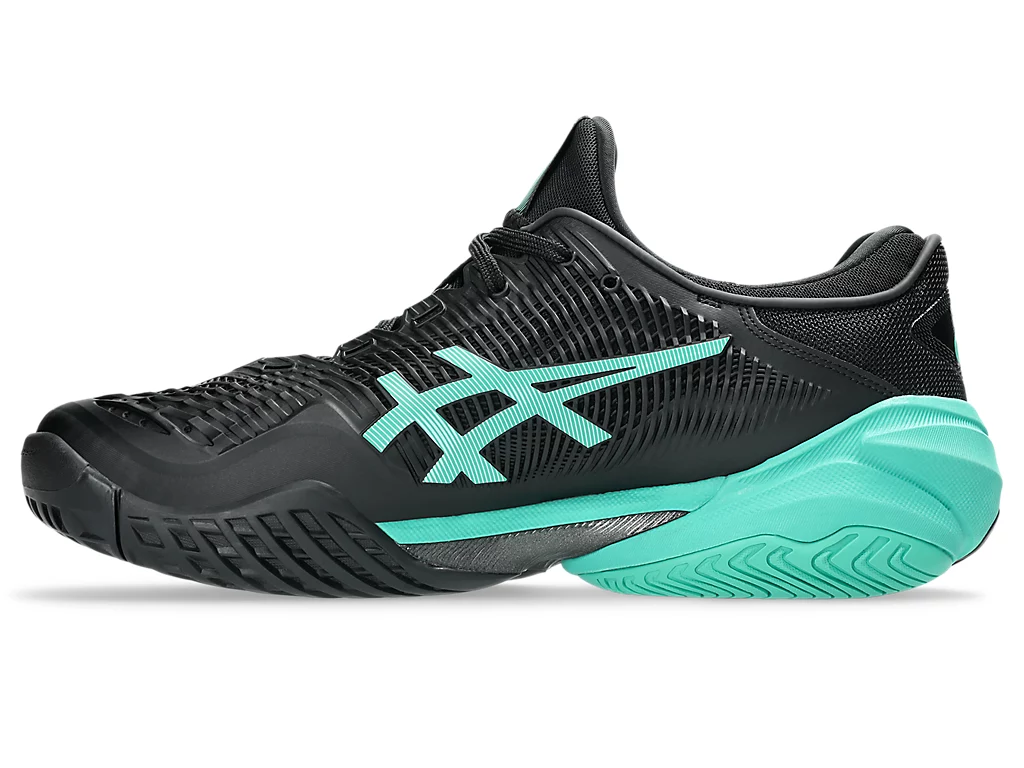 Giày Pickleball/Tennis nam Asics COURT FF 3 BLACK/AURORA GREEN