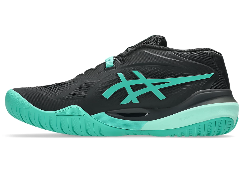 Giày Pickleball/Tennis nam Asics GEL-RESOLUTION X BLACK/AURORA GREEN