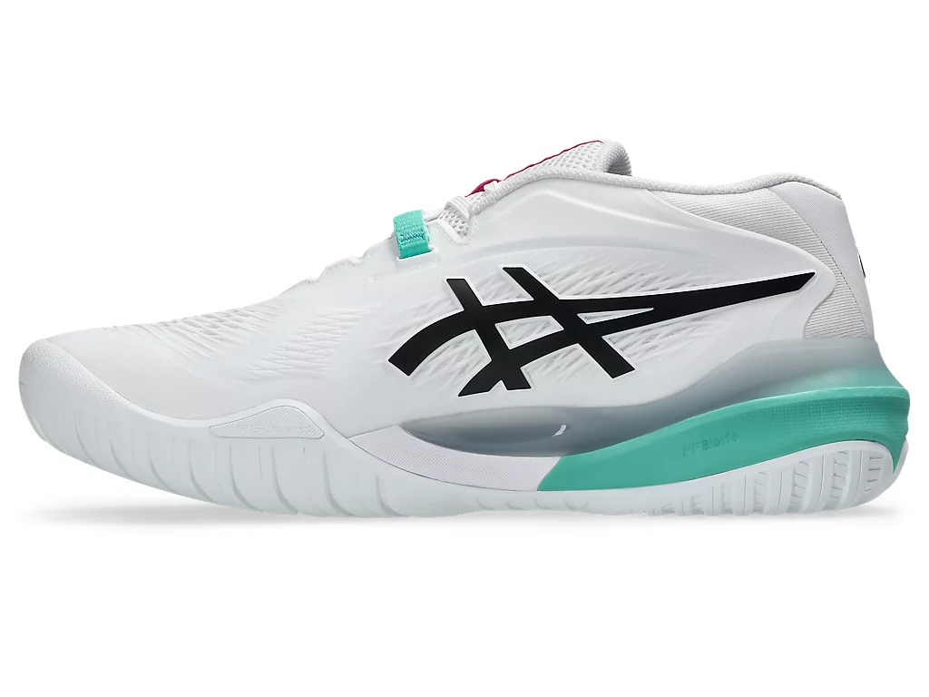 Giày Tennis/Pickleball Asics GEL-RESOLUTION X WHITE/AURORA GREEN