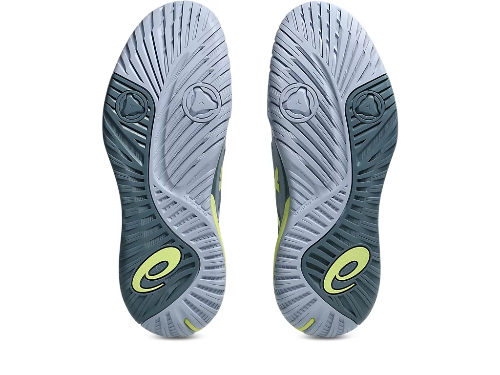 Giày Pickleball/Tennis nam Asics GEL-RESOLUTION X GREY BLUE/PISTACHIO