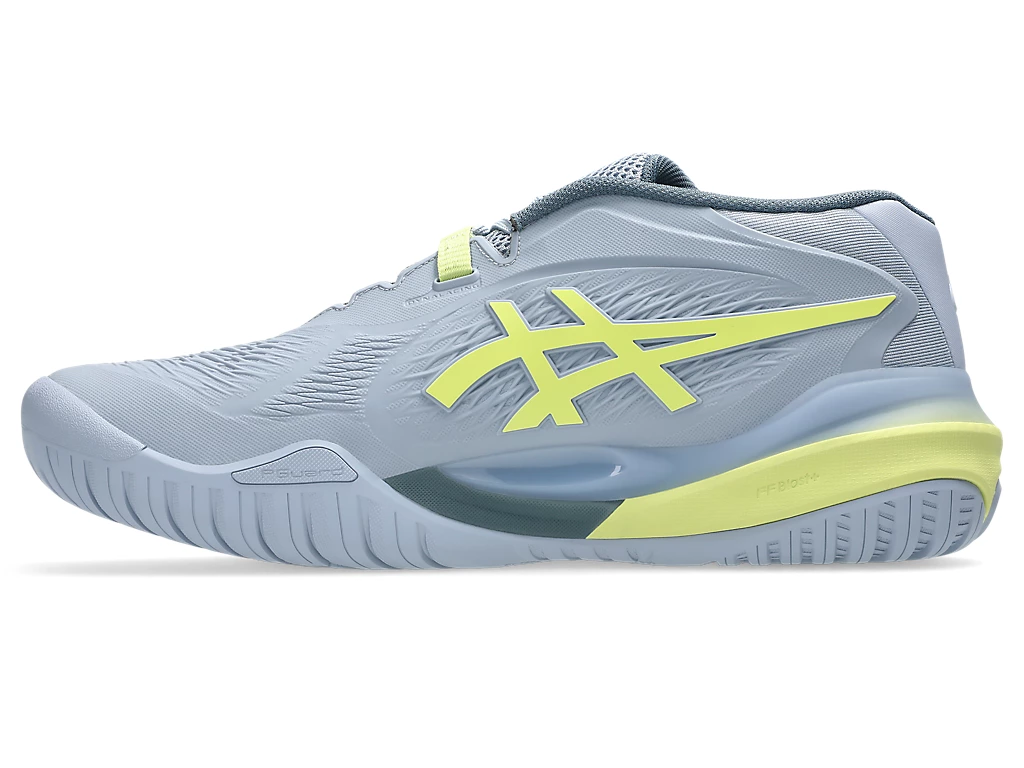 Giày Pickleball/Tennis nam Asics GEL-RESOLUTION X GREY BLUE/PISTACHIO