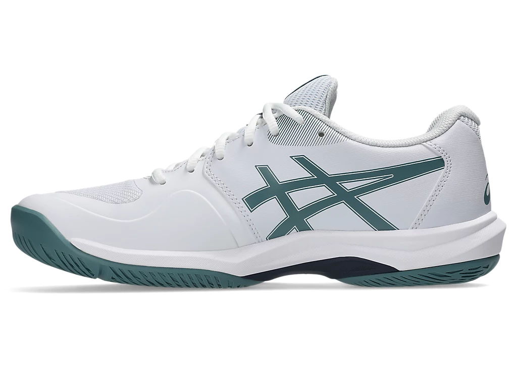 Giày Tennis/Pickleball nam Asics GAME FF WHITE/FOGGY TEAL