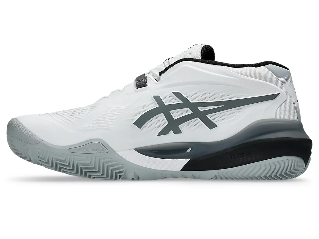 Giày Tennis/Pickleball Nam Asics GEL-RESOLUTION X WHITE/STEEL GREY