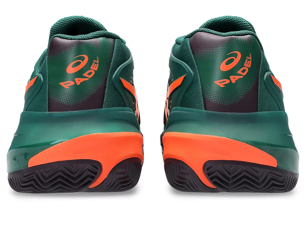 Giày Tennis/Pickleball Nam Asics GEL-RESOLUTION X JEWEL GREEN/ENERGY ORANGE