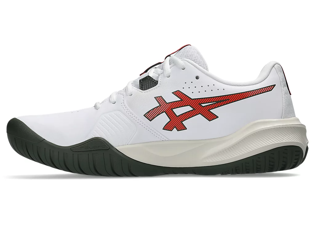 Giày Tennis/Pickleball nam Asics GEL-CHALLENGER 15 WHITE/CHERRY TOMATO