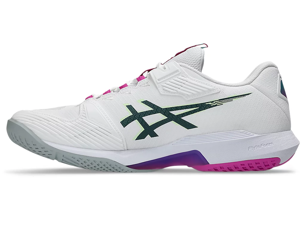 Giày Pickleball Asics SOLUTION SPEED FF 4 WHITE/DIGITAL SAKURA