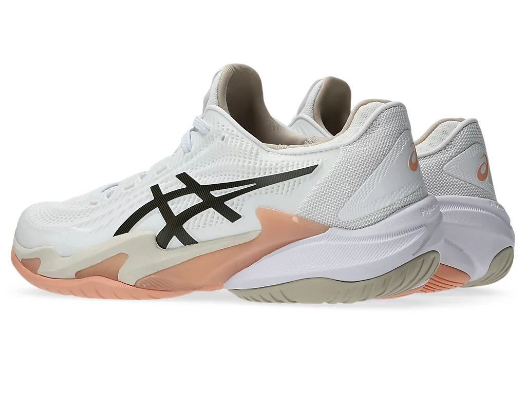 Giày Tennis/Pickleball Nữ Asics COURT FF 3 WHITE/BLACK COFFEE