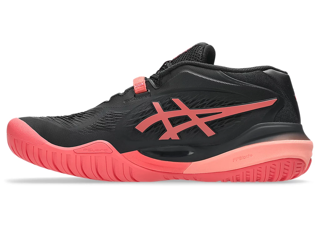 Giày Pickleball/Tennis nữ Asics GEL-RESOLUTION X BLACK/SIENNA