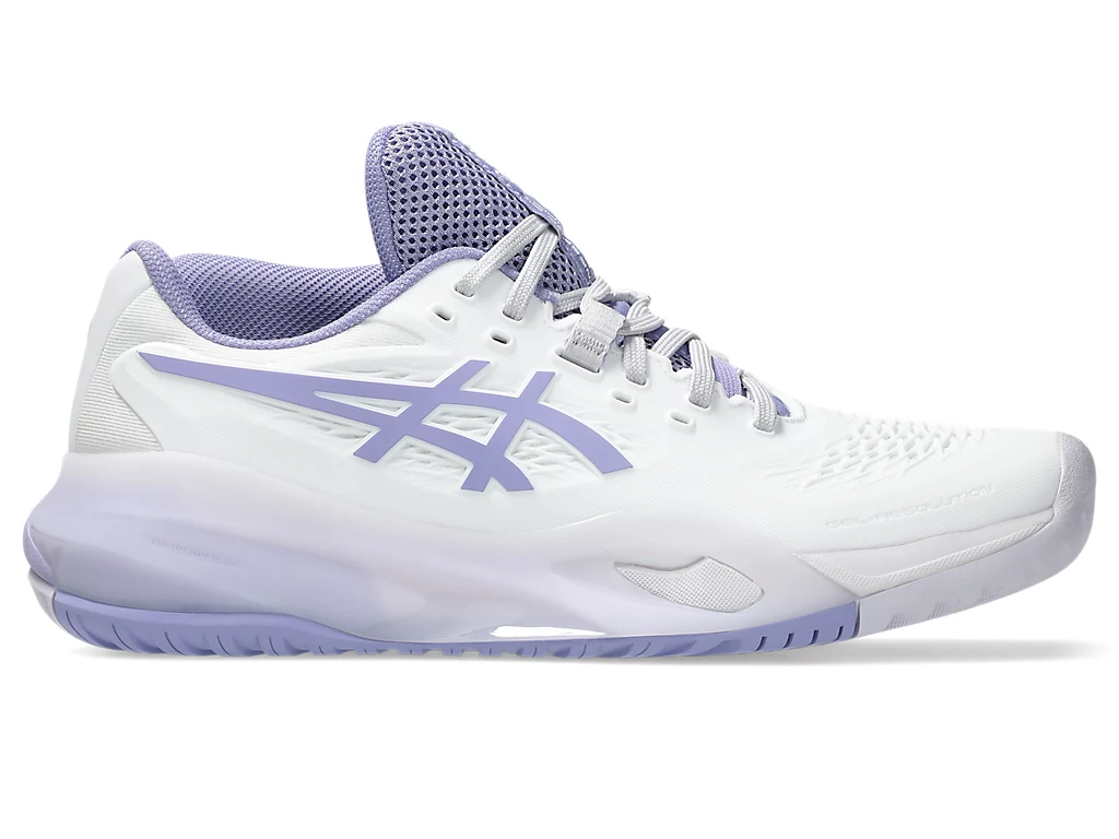 Giày Tennis/Pickleball Nữ Asics GEL-RESOLUTION X WHITE/BLUEBELL