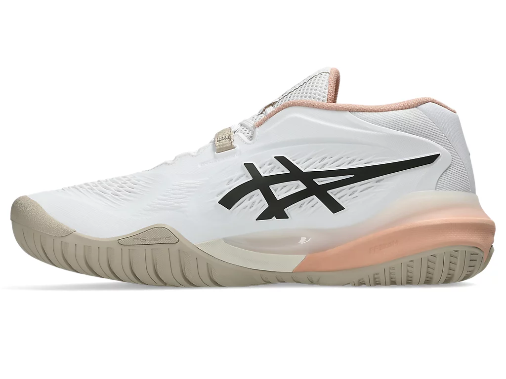Giày Tennis/Pickleball Nữ Asics GEL-RESOLUTION X WHITE/BLACK COFFEE