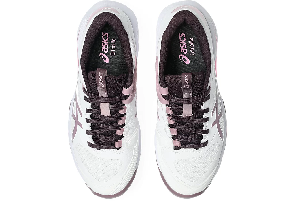 Giày Tennis/Pickleball Nữ Asics SOLUTION SPEED FF 4 WHITE/DUSTY MAUVE