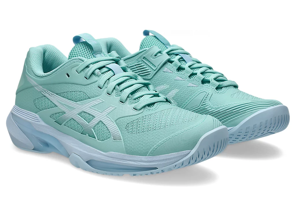 Giày Tennis/Pickleball Nữ Asics SOLUTION SPEED FF 4 OASIS GREEN/LIGHT BLUE