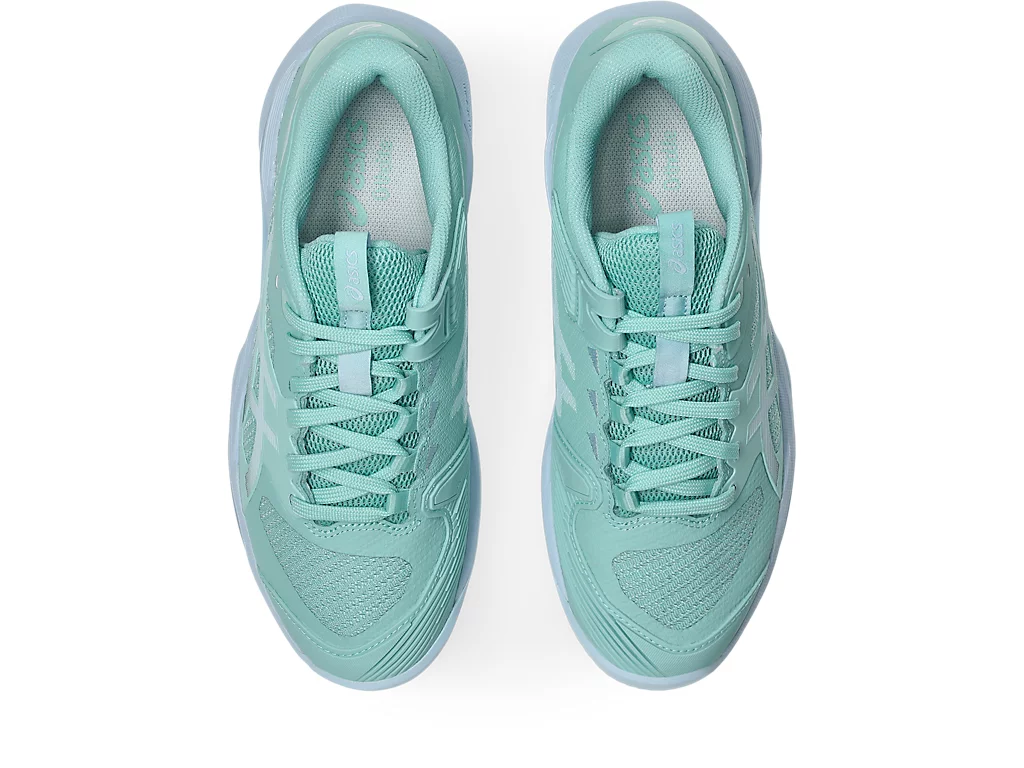 Giày Tennis/Pickleball Nữ Asics SOLUTION SPEED FF 4 OASIS GREEN/LIGHT BLUE