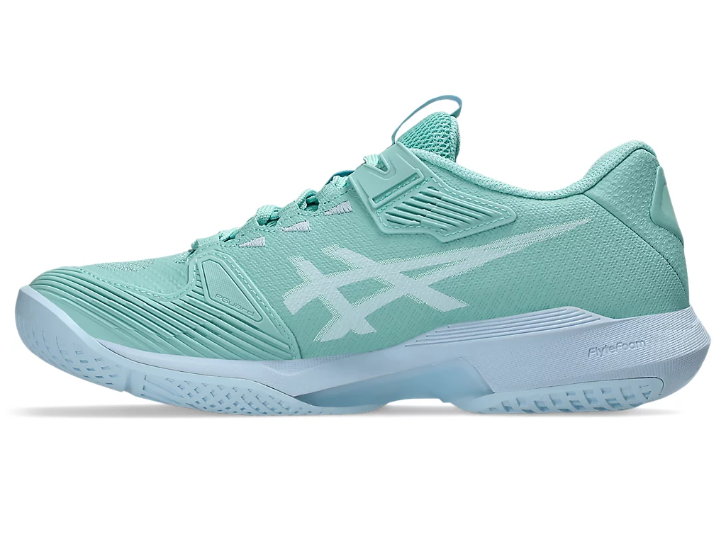 Giày Tennis/Pickleball Nữ Asics SOLUTION SPEED FF 4 OASIS GREEN/LIGHT BLUE