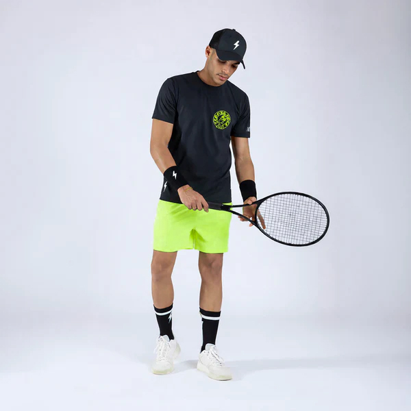 Quần Ngắn Thể Thao Nam Pickleball/Tennis About Tech CLUB FLUO YELLOW