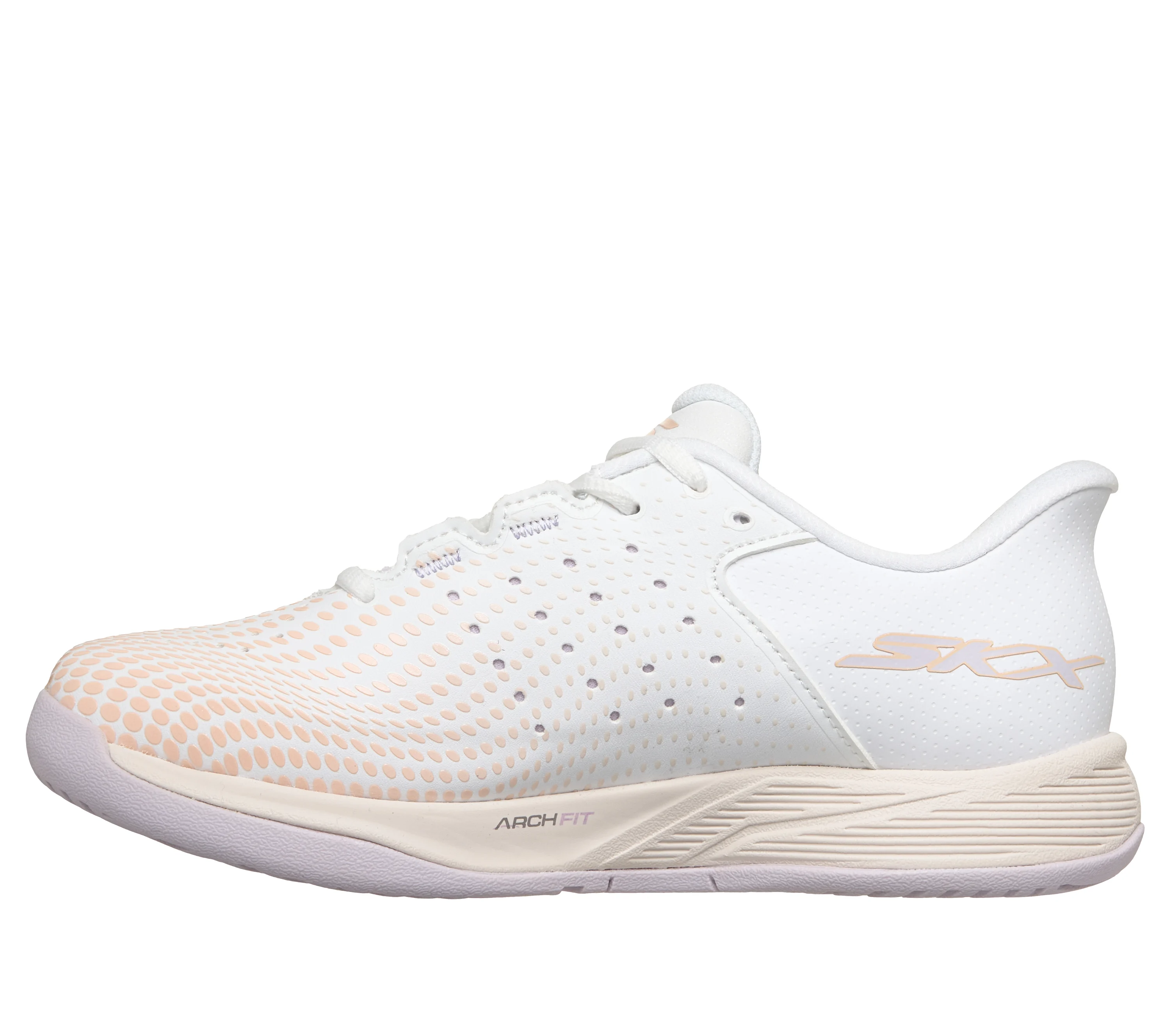 Giày Thể Thao Nữ Skechers Go Pickleball Viper Court Reload White | Pink