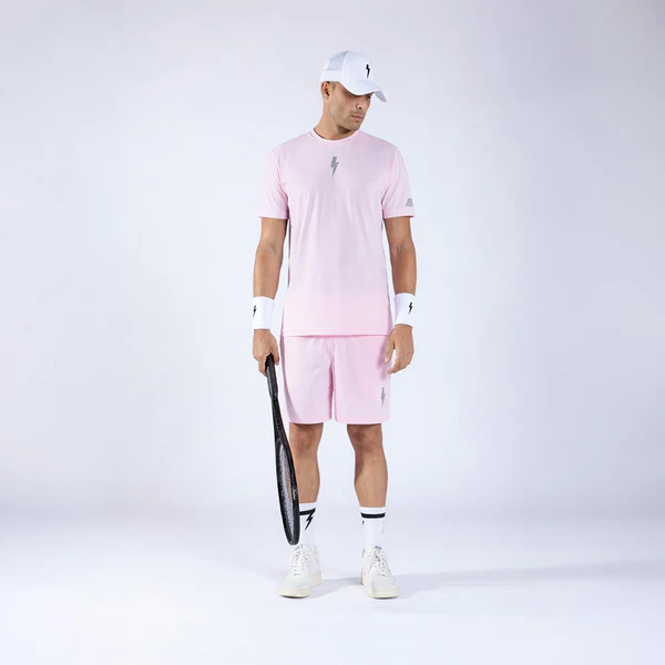 Quần Ngắn Thể Thao Nam Pickleball/Tennis About Tech CLUB PINK