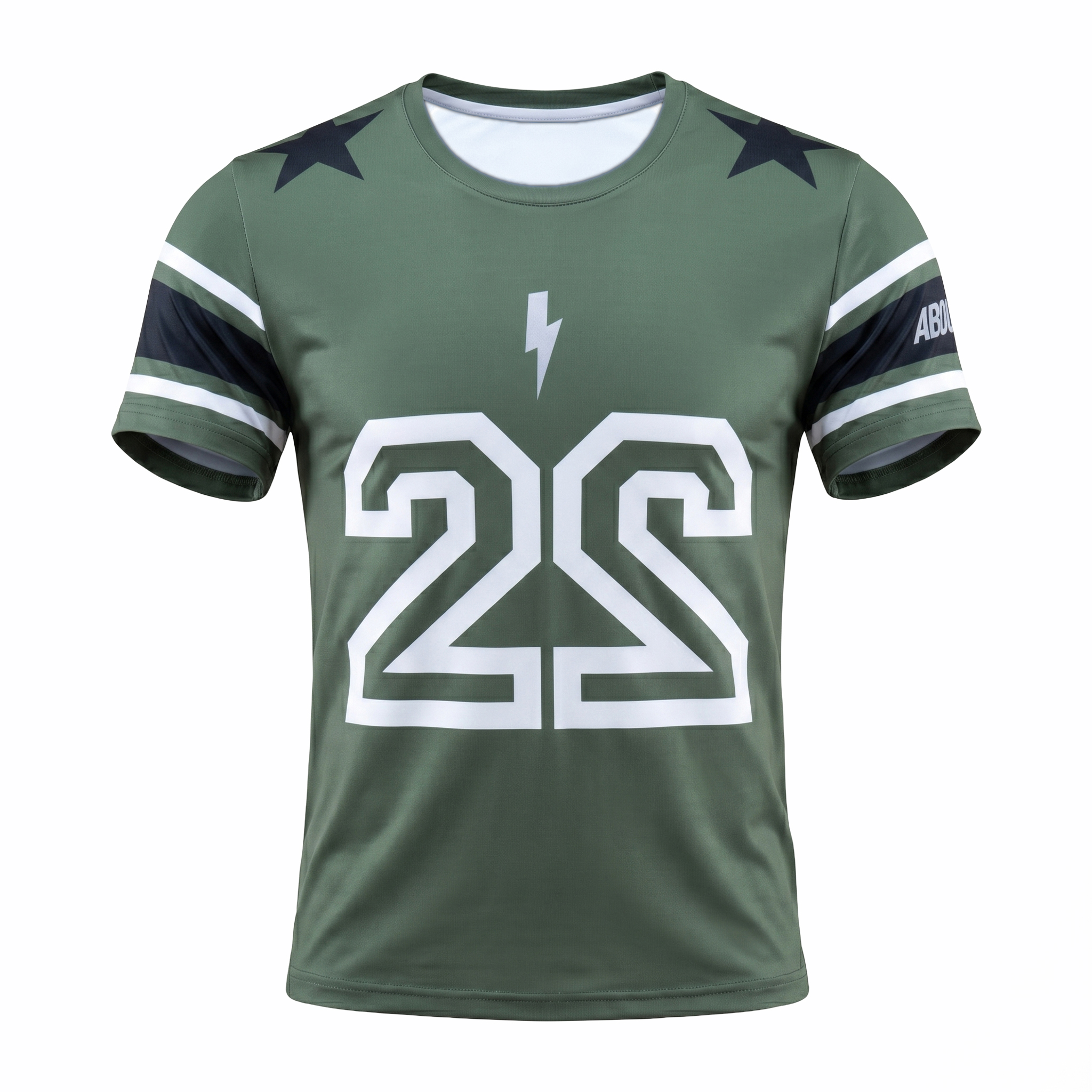 Áo Ngắn Tay Thể Thao Nam Pickleball/Tennis About Tech ICON MILITARY GREEN