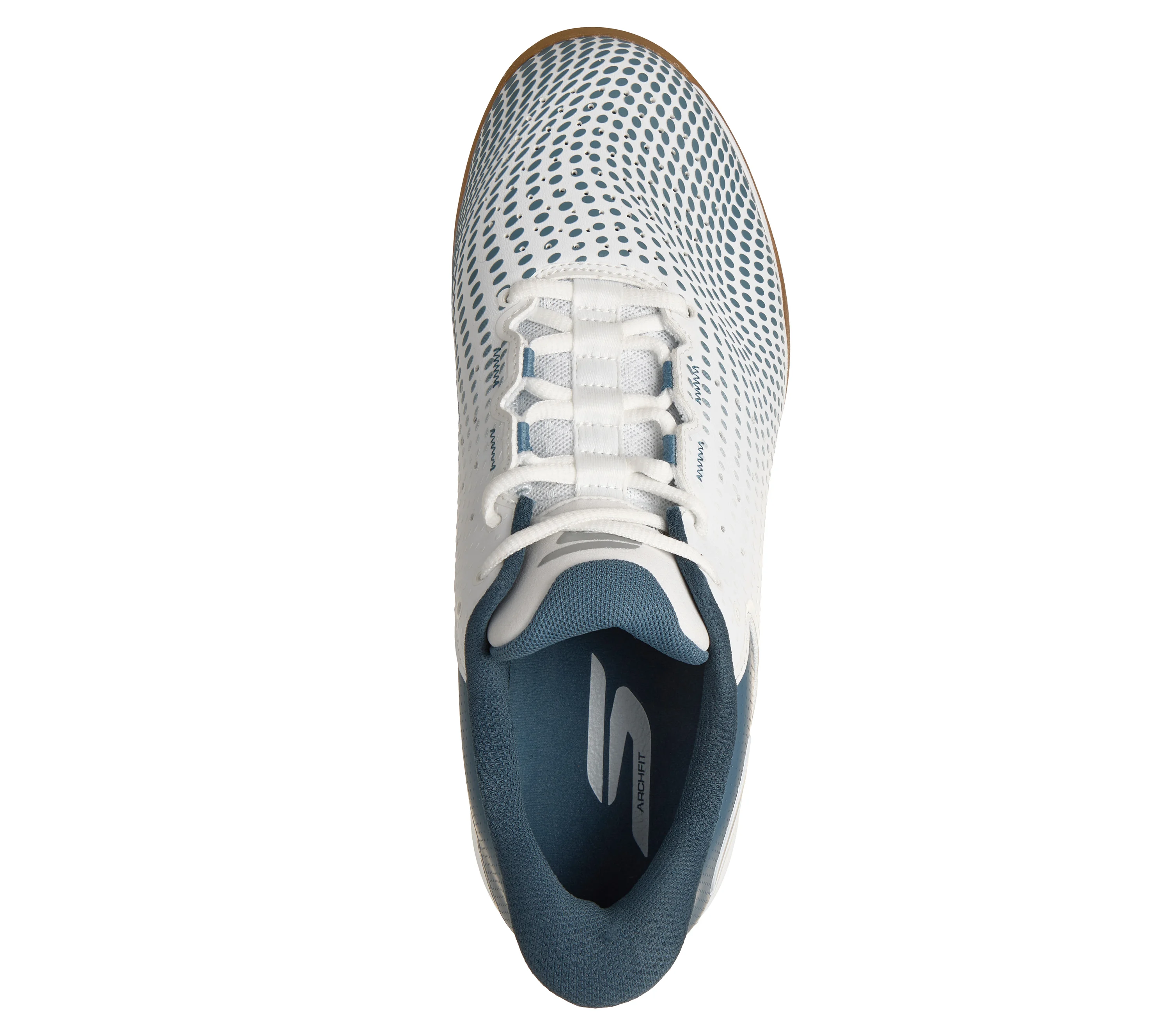 Giày Thể Thao Nam Skechers Go Pickleball Viper Court Reload White | Light Blue