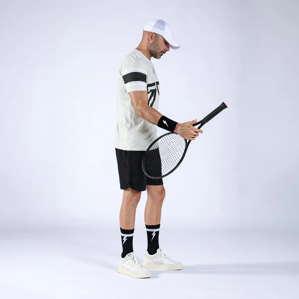 Áo Ngắn Tay Thể Thao Nam Pickleball/Tennis About Tech ICON 77 BEIGE