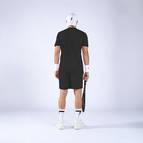 Quần Ngắn Thể Thao Nam Pickleball/Tennis About Tech CLUB BLACK