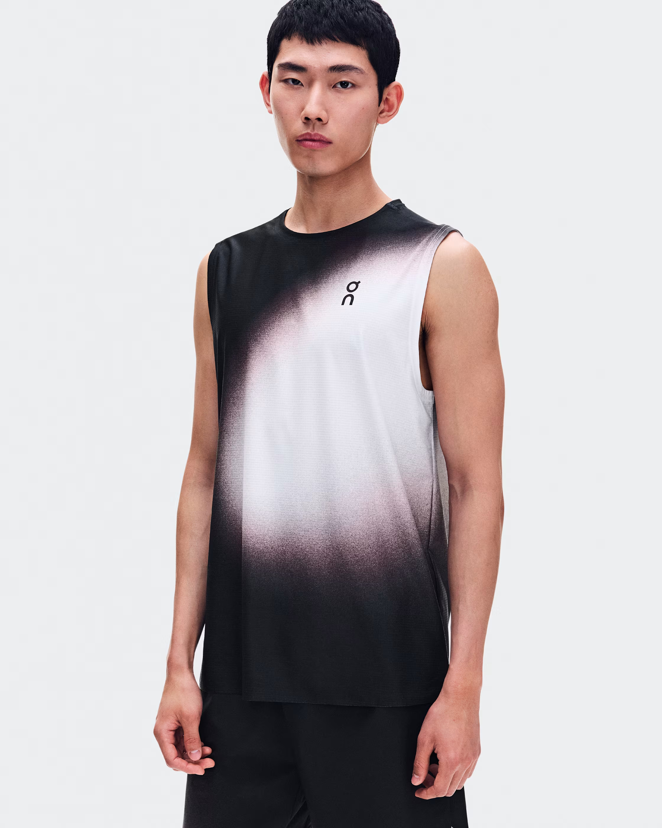Áo ba lỗ thể thao Nam On Running Court Tank Swing Black | Mulberry