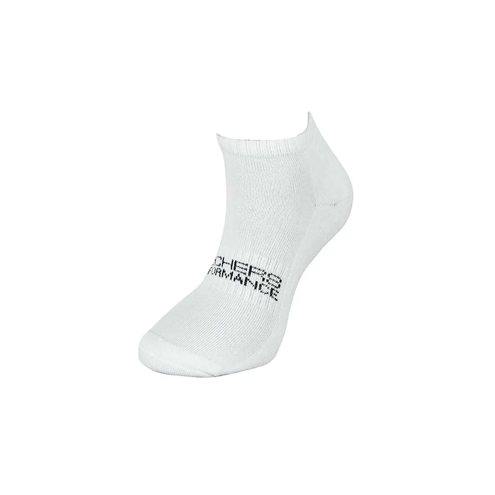 Tất/Vớ Skechers Cổ Thấp Màu Trắng