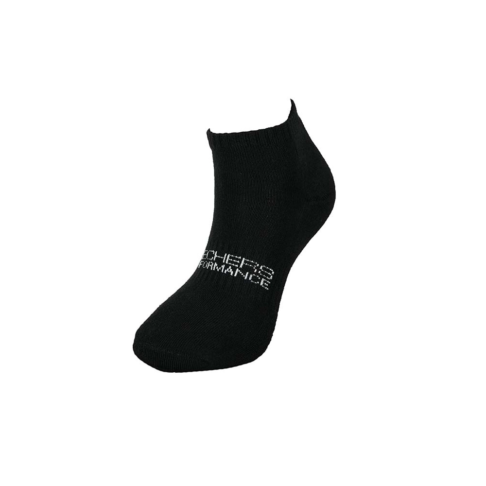 Tất/Vớ Skechers Cổ Thấp Màu Đen