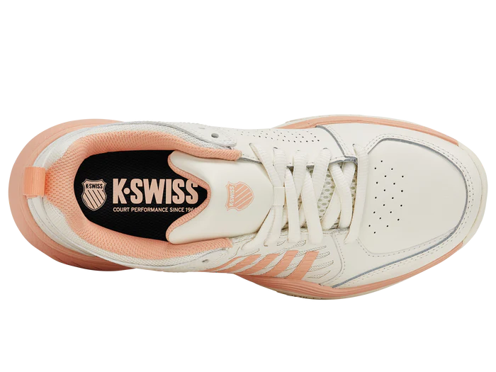 Giày Pickleball Kswiss COURT EXPRESS 2 EGRET/PEACH PARFAIT