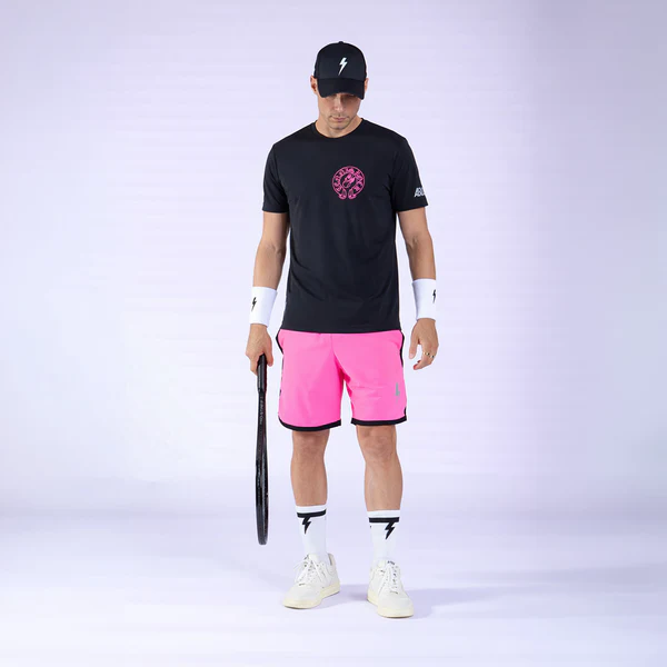 Quần Ngắn Thể Thao Nam Pickleball/Tennis About Tech  TOUR ROSA SHOCKING