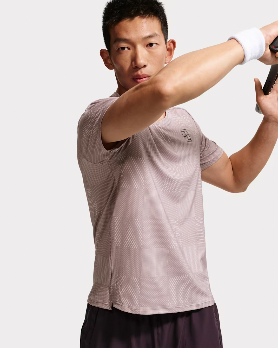 Áo Tay Ngắn Thể Thao Tennis/Pickleball Nam Nike Advtg Top Print