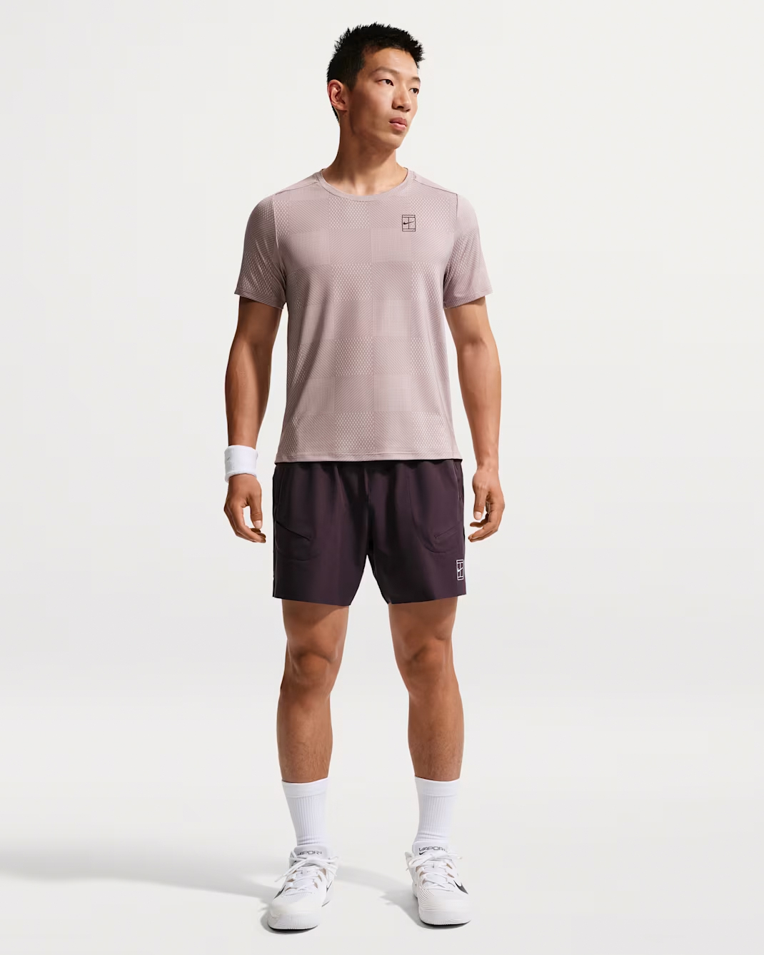 Áo Tay Ngắn Thể Thao Tennis/Pickleball Nam Nike Advtg Top Print