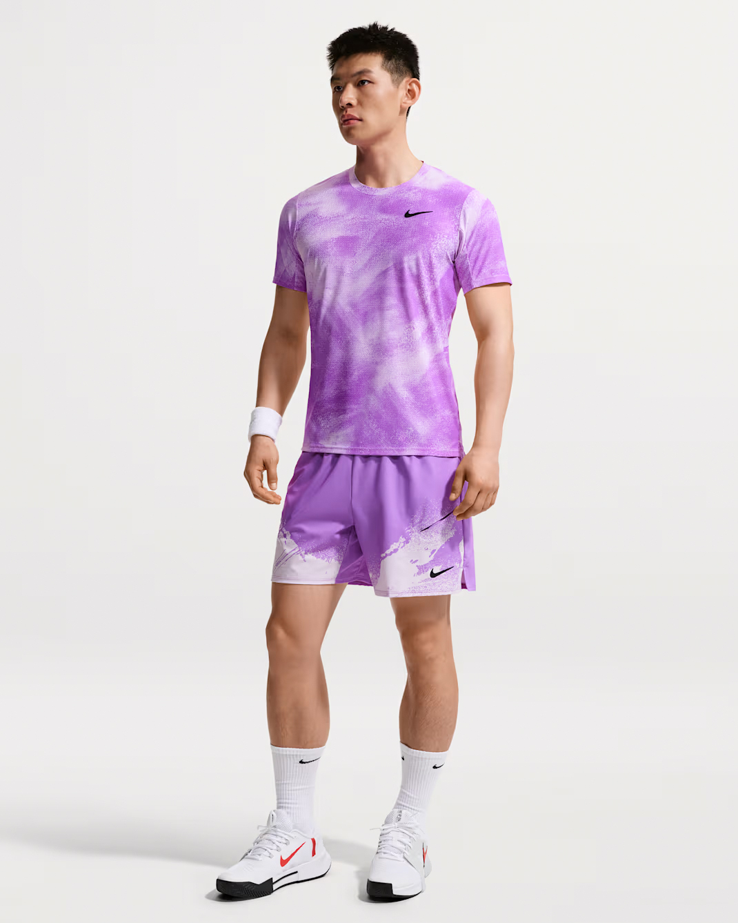Áo Tay Ngắn Thể Thao Tennis/Pickleball Nam Nike Slam Top Rg