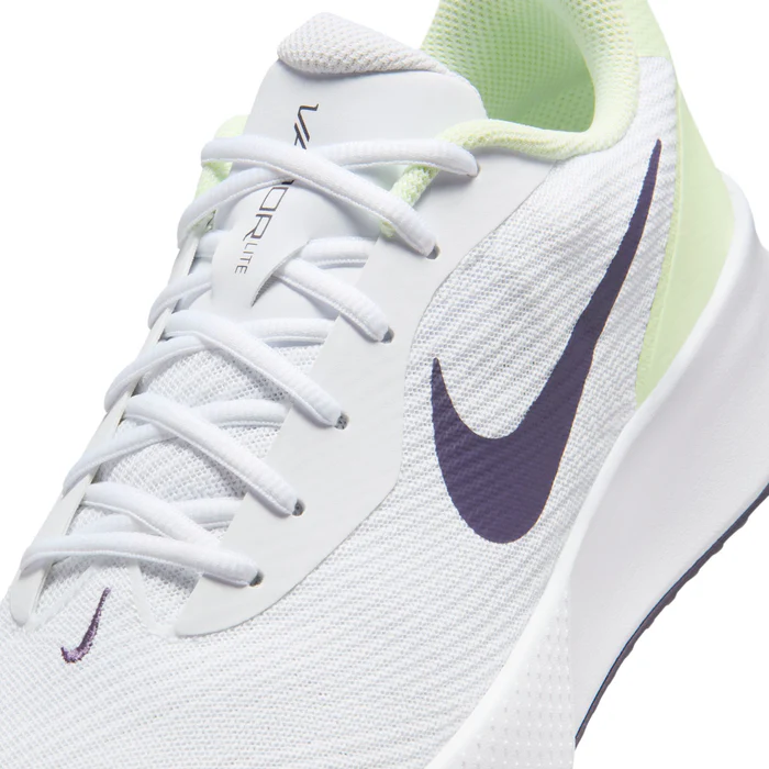 Giày  Pickleball/Tennis Nam Nike Vapor Lite 3 White Volt Dark Raisin