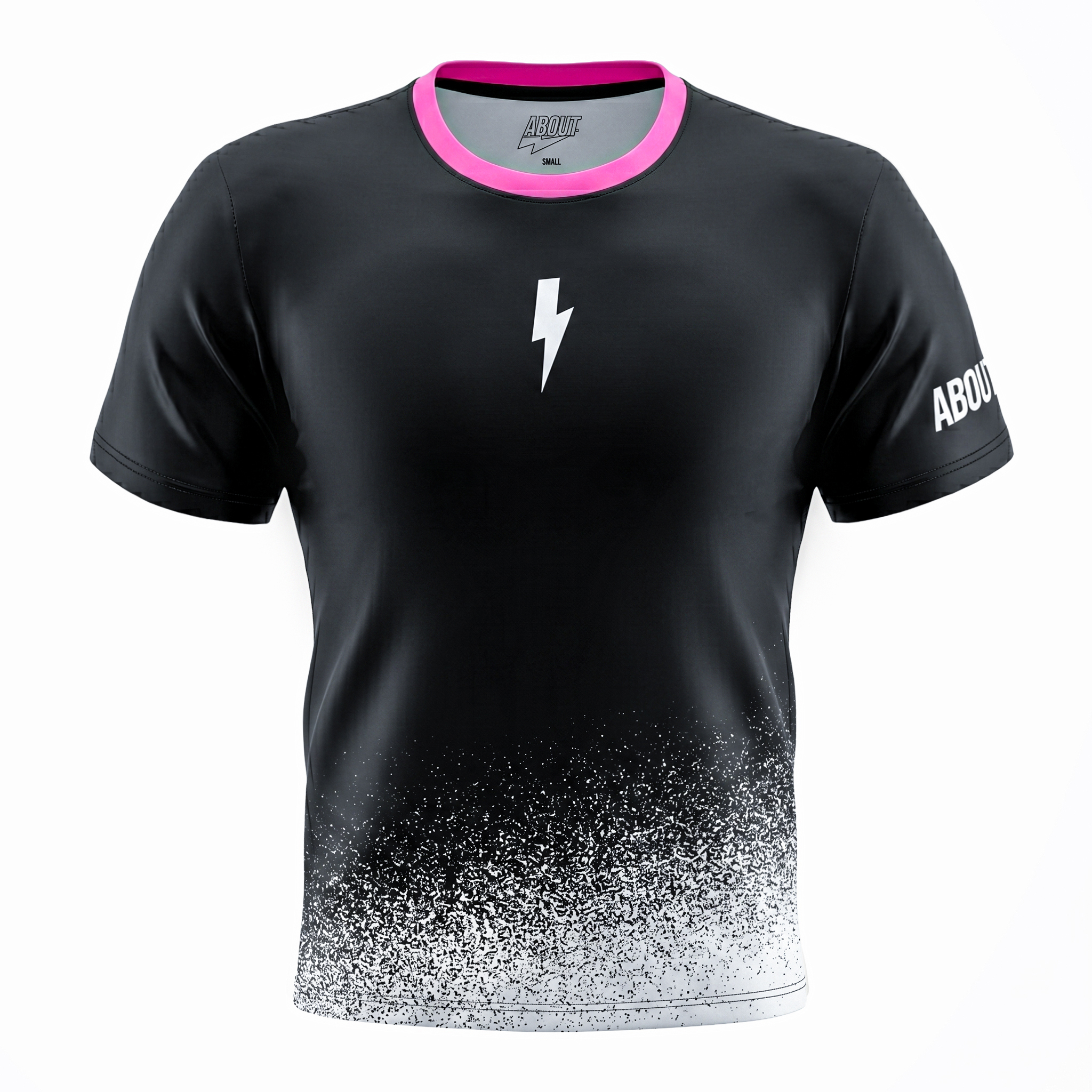 Áo Ngắn Tay Thể Thao Nam Pickleball/Tennis About Tech CRAZY ROSA SHOCKING