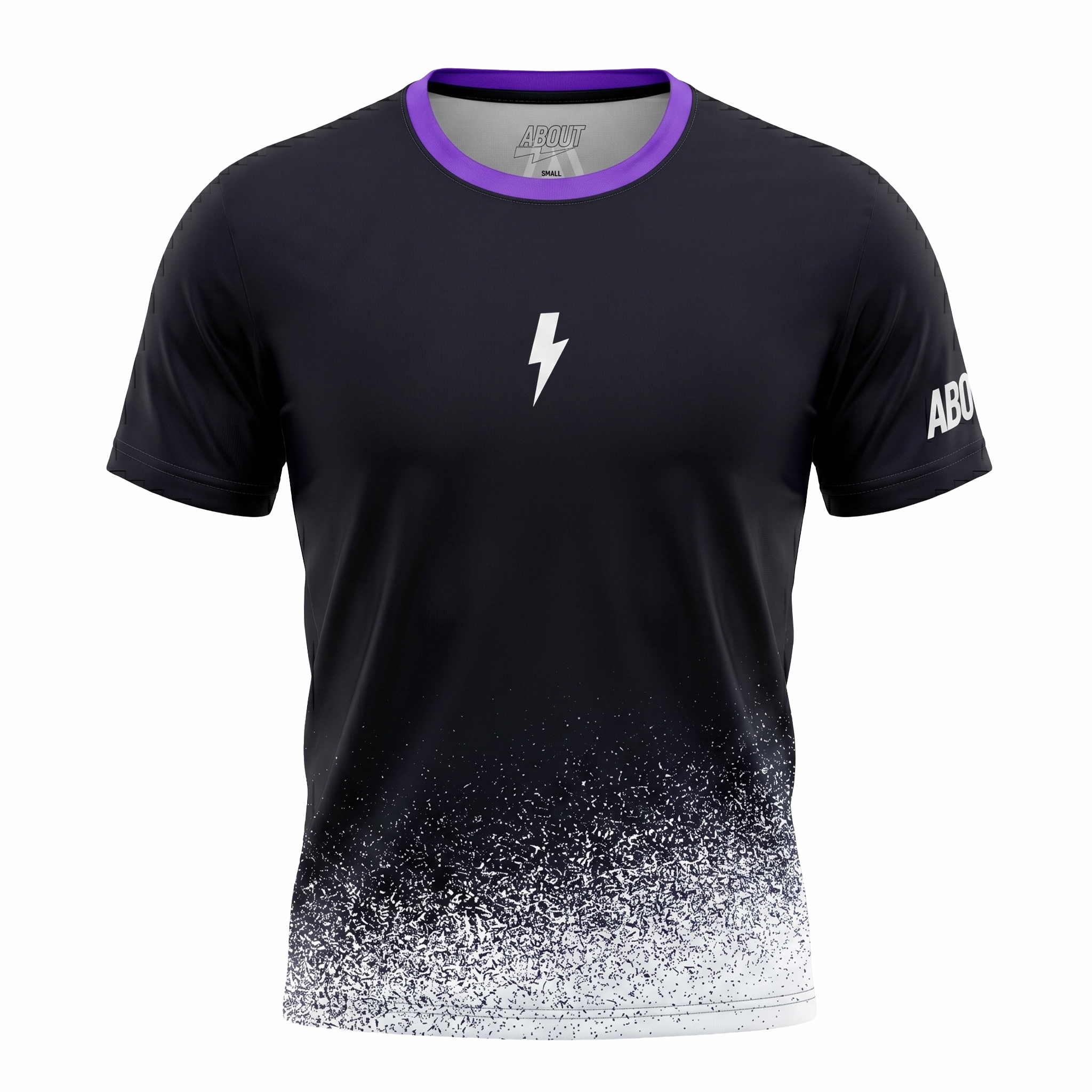 Áo Ngắn Tay Thể Thao Nam Pickleball/Tennis About Tech CRAZY PURPLE