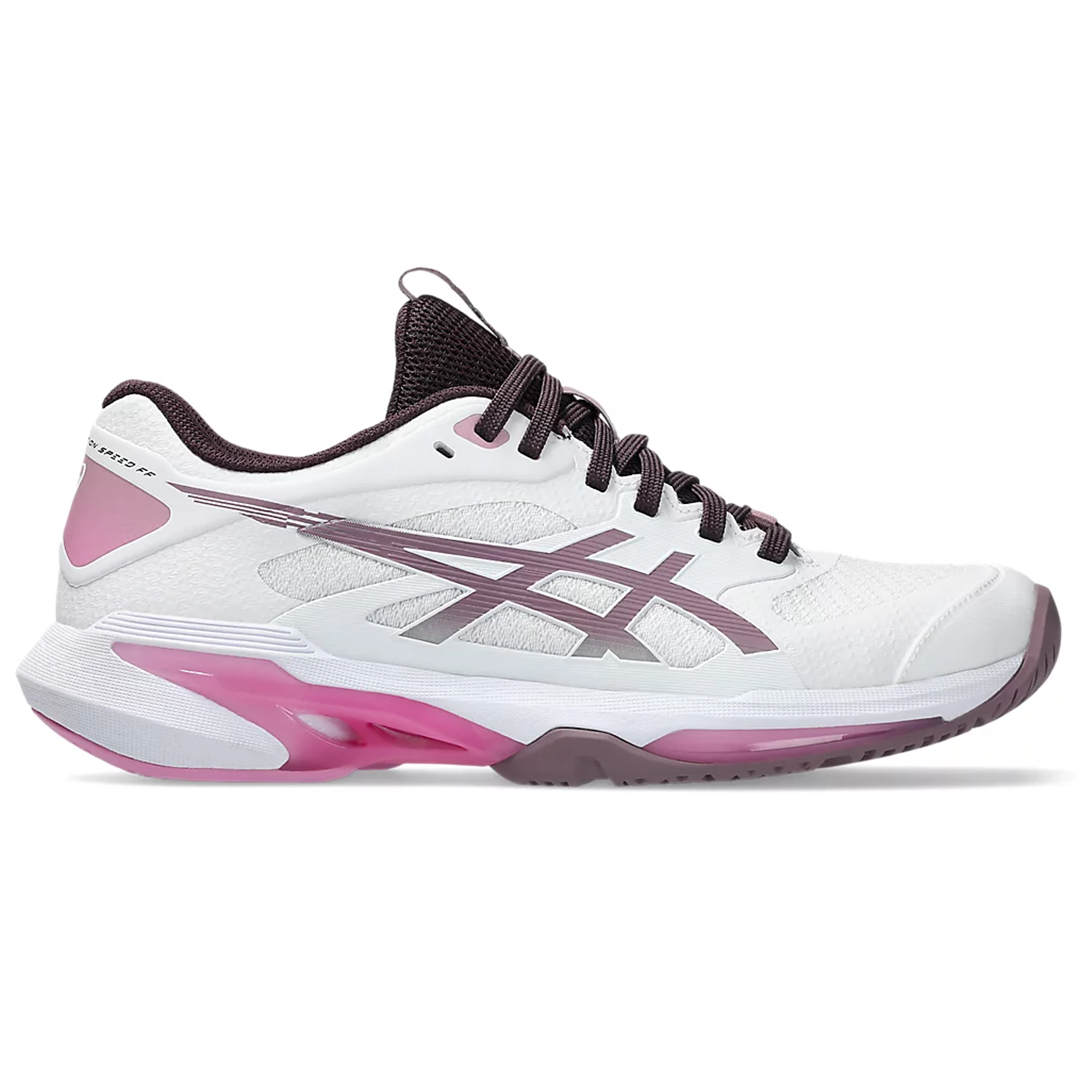 Giày Tennis/Pickleball Nữ Asics SOLUTION SPEED FF 4 WHITE/DUSTY MAUVE