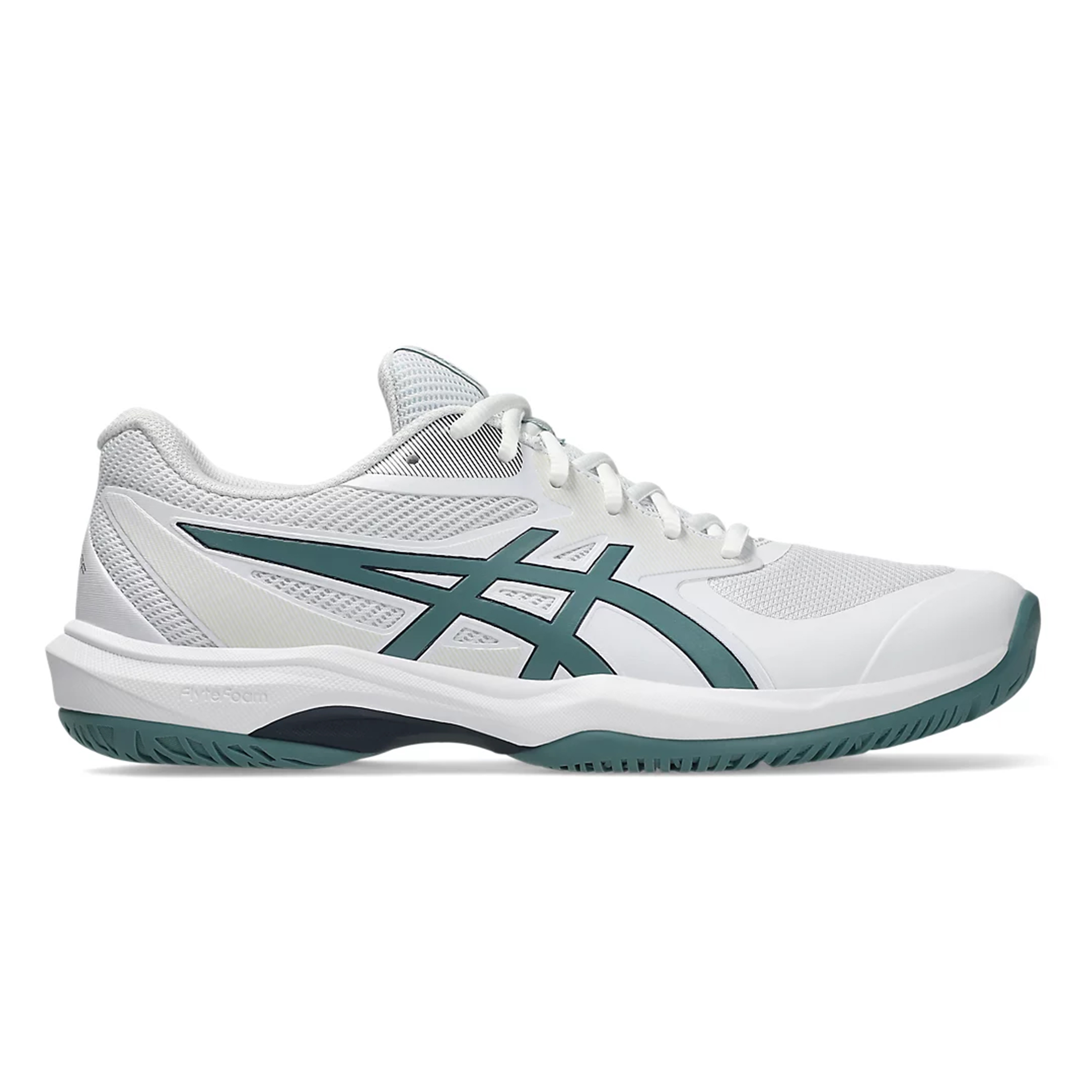 Giày Tennis/Pickleball nam Asics GAME FF WHITE/FOGGY TEAL