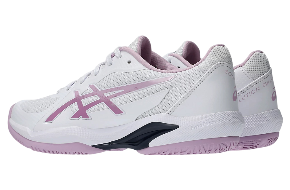 Giày Tennis/Pickleball Nữ Asics SOLUTION SWIFT FF 2 White/Ube